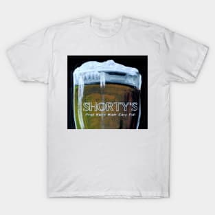 Shorty's bar inspired by Wynonna Earp - chalk and beer T-Shirt